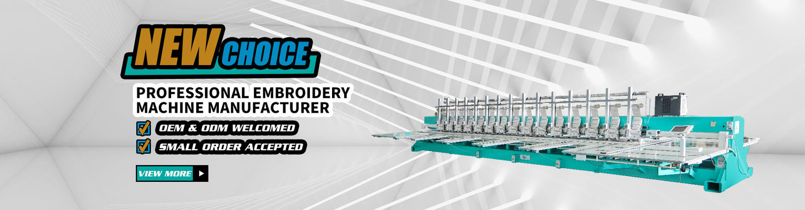 Flat Embroidery Machine
