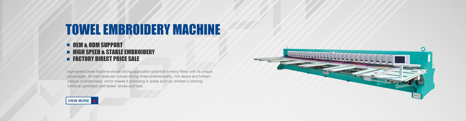 Quilting Embroidery Machine