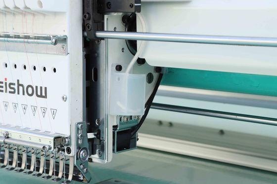 Flat Computerized High Speed Embroidery Machine Custom With 1200RPM Motor Lock Head