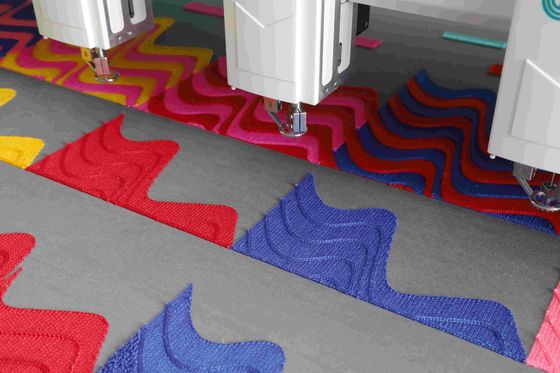 Home / Commercial Multi Head Chenille Embroidery Machine With Big Screen Computer