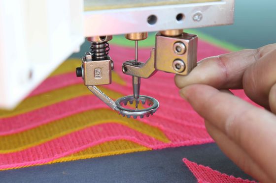 Home / Commercial Multi Head Chenille Embroidery Machine With Big Screen Computer