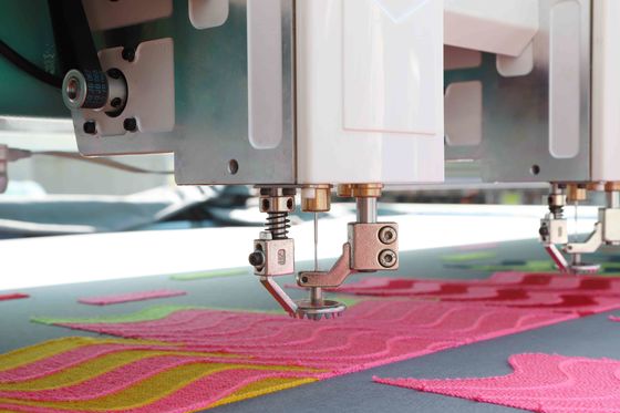 30 Heads 6 Needle Embroidery Machine High Speed Towel Embroidery Machine