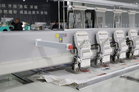 9 Needles Double Sequin Embroidery Machine 20 Head 10.5m*2.3m*1.25m