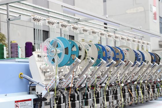 Computerized 15 Head Embroidery Machine 4 Needle With Single Sequin