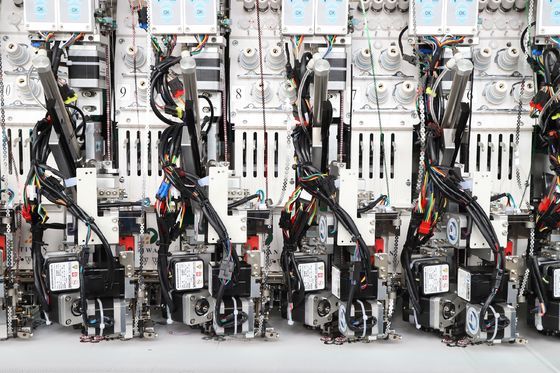10 Heads 4 Needle Embroidery Machine Industrial With Beads Sequin Function