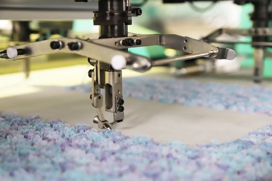 Double Sided Ribbon Quilting Embroidery Machine 12 Heads A17 Big Screen Monitor