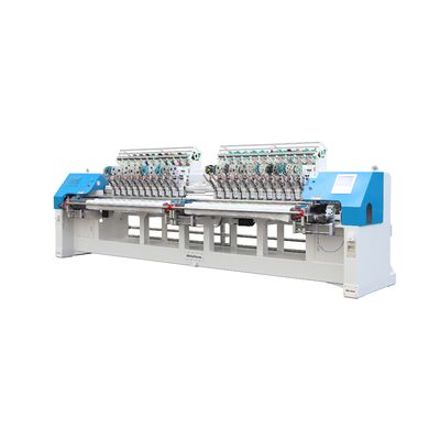 Computer Double 22 Heads Four Needle Embroidery Machine Durable