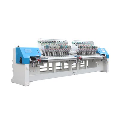 Computer Double 22 Heads Four Needle Embroidery Machine Durable