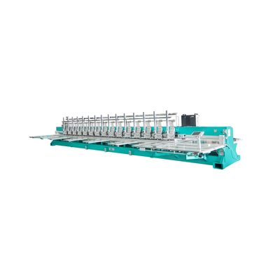 Aluminum Frame Laser Cutter Embroidery Machine 20 Head Customization Area