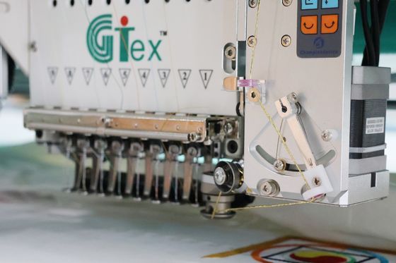 Computerized Cord Embroidery Machine With Laser Cutting System