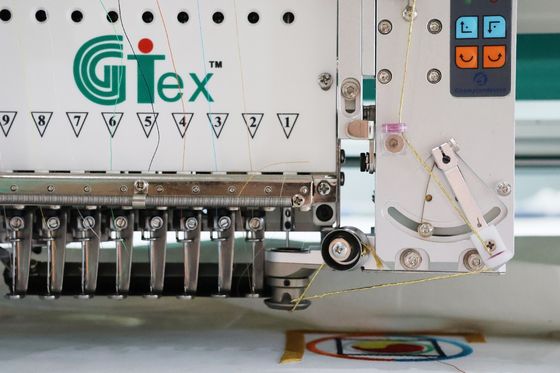 Computerized Laser Cutting Embroidery Machine 15 Heads Cord Embroidery Machine