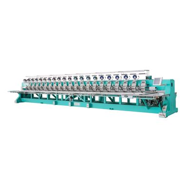 Sequin Attachment 6 Color Embroidery Machine , Multi Colour Embroidery Machine 20 Head