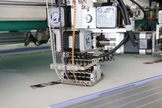 Professional Computerized Embroidery Machine 12 Head With Aluminum Frame