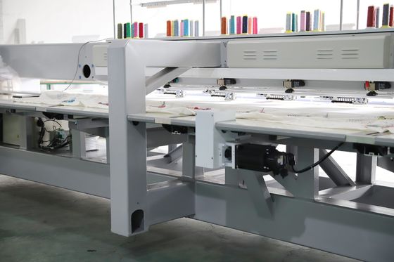 Six Head Embroidery Machine Computerized  Twin Sequin Embroidery Computer Machine