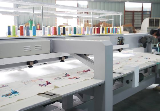13 Languages Cording Embroidery Machine High Speed Twin Sequin Embroidery Machine