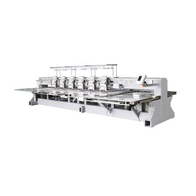 6 Heads Computer Embroidery Machine 13 Languages With Cording Embroidery Function