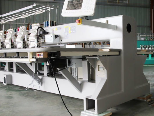 Computer Sequin Cording Embroidery Machine 6 Heads With Auto Cutting System