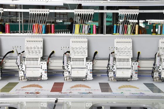 Automatic Computer Embroidery Machine 15 Heads High Speed Embroidery Machine