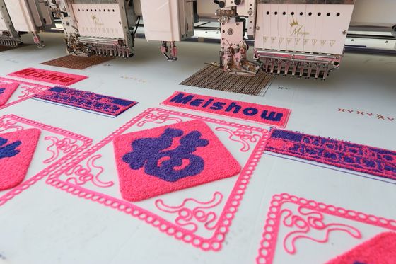 Multifunction 15 Heads Towel Embroidery Machine With Computer Flat Embroidery