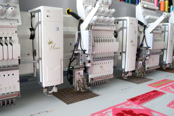 Computer Multi Function Embroidery Machine 15 Head Pluse Towel Embroidery Machine