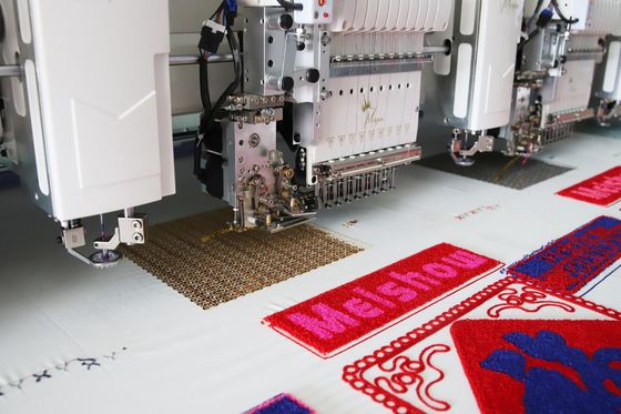 Computerized Towel Embroidery Machine 15 Heads 13 Languages Pro Embroidery Machine