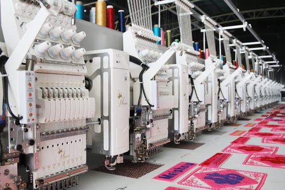 15 Heads Sequins Mixed Chenille  Embroidery Machine Computerized 13 Languages