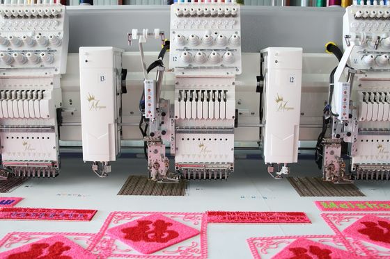 Computer Multi Function Embroidery Machine 15 Head Pluse Towel Embroidery Machine