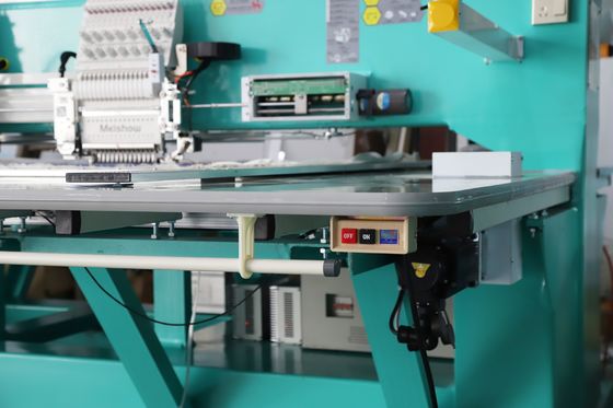 Single Sequins Embroidery Machine 15 Needles 12 Heads Customization Area