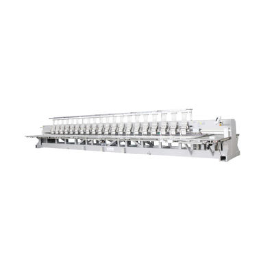 24 Heads Computer Twin Sequin Embroidery Machine With Auto Cutting System