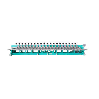 20 Head Embroidery Machine , Multi Color Embroidery Machine 9 Needles with 6 Sequins Device