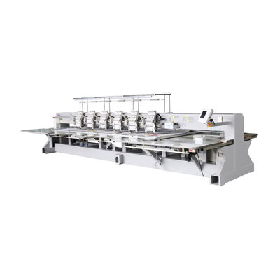 High Speed 6 Heads Computer Sequin Embroidery Machine With Cording Embroidery Function