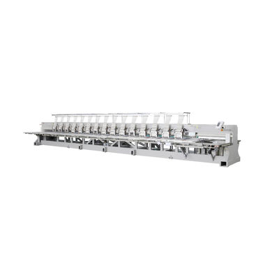 Sequin Computer Embroidery Machine 15 Head 9 Needles Embroidery Machine Computerized