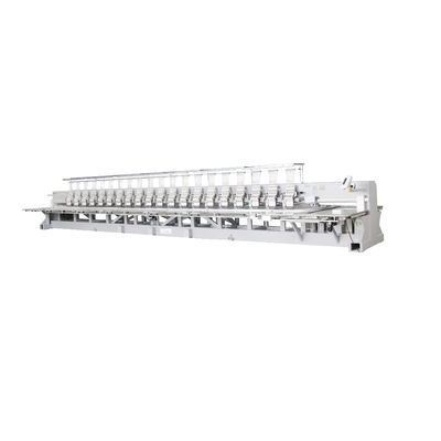 20 Heads Computerized Sequins Embroidery Machine Overheat Protection