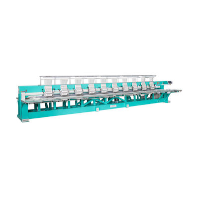 High Speed 1200RPM Single  Sequin Embroidery Machine 10 Head With Aluminum Frame