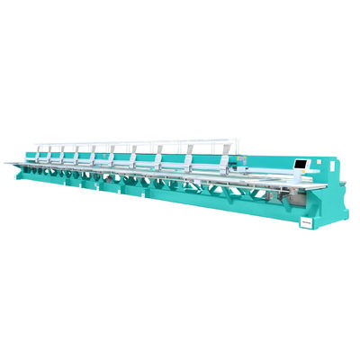 Computerized Flat Embroidery Machine Commercial 9 Needles Embroidery Machine 10 Head 1200RPM