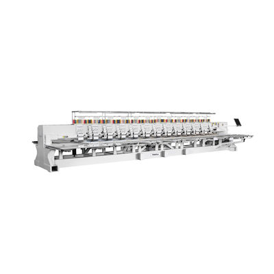 12 Heads Mixed Ribbon Embroidery Computer Machine High Speed