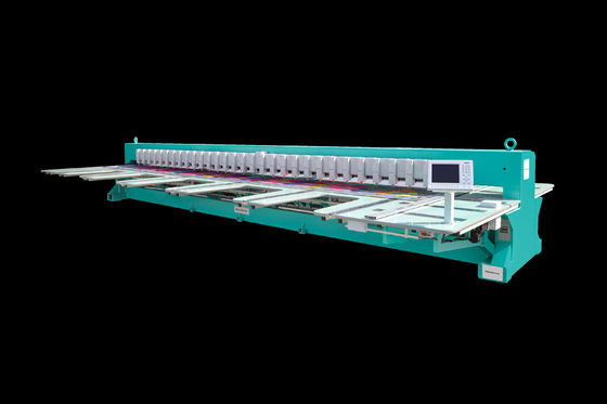 30 Heads Pure Chenille Embroidery Machine High Speed For Curtain / Fabric